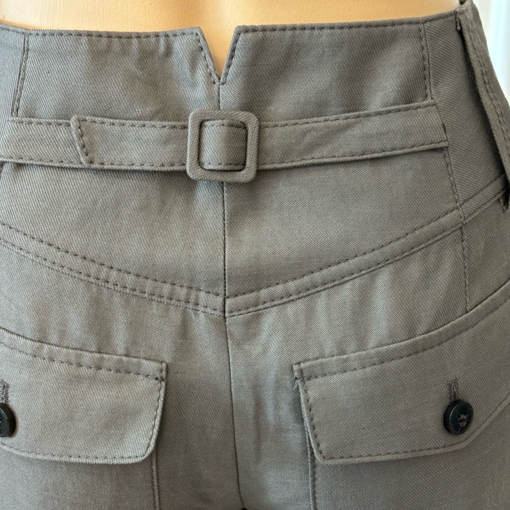 Marc Aurel Gray Stitch Detail Pants - Picture 8 of 13